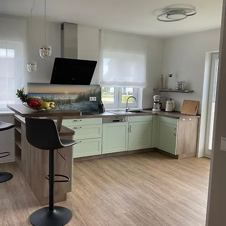 Casa de Férias Gruenes Seeidyll - Direkt Am Puddeminer Wiek!